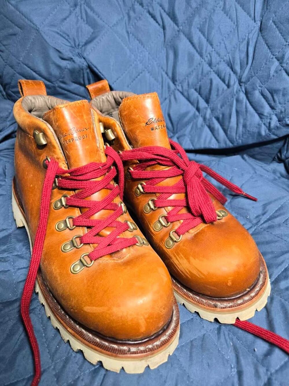 Eddie Bauer K-Series Waterproof Leather Hiking Boots Women's 8.5